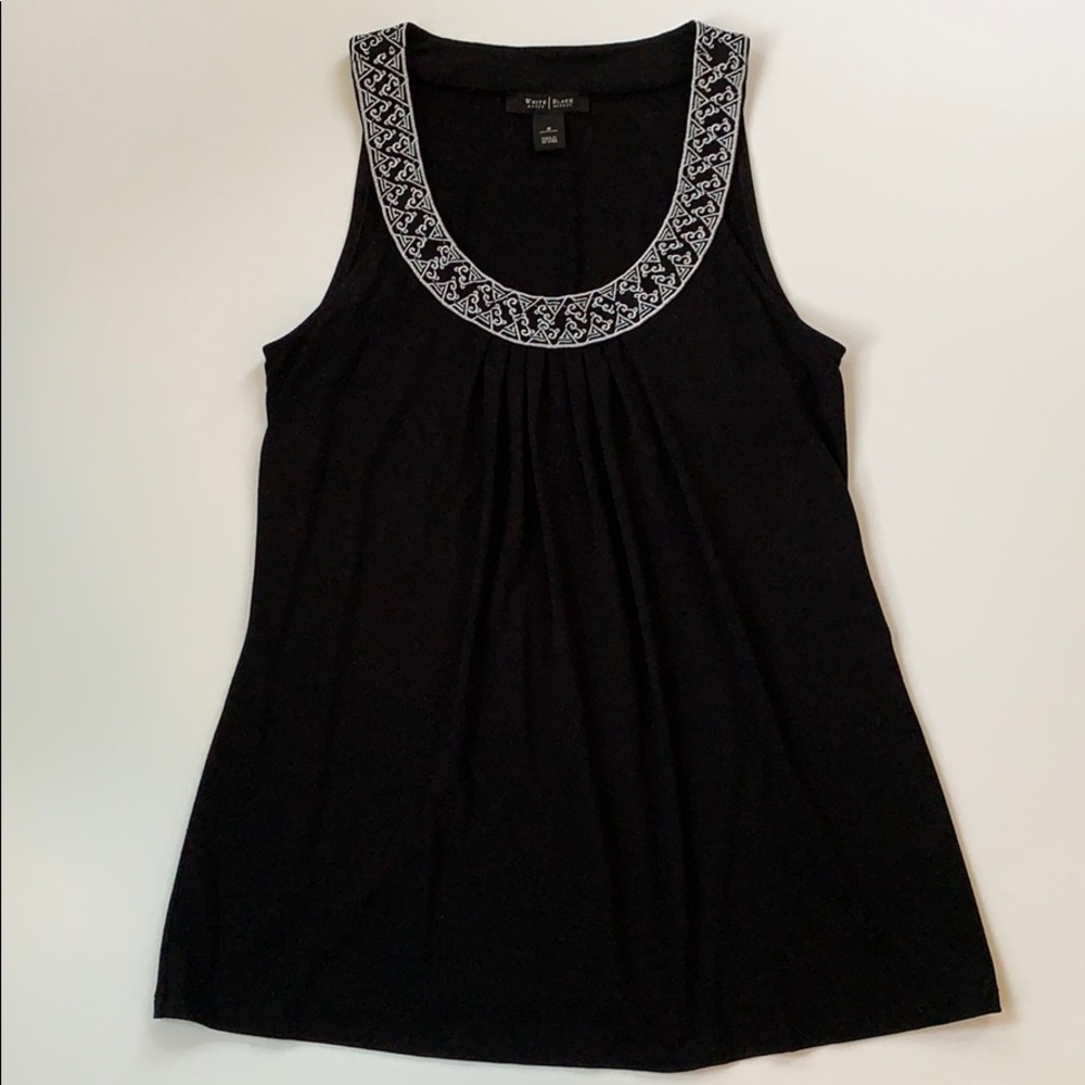 Black tank top